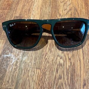 Ray-Ban RB4407 POLARIZED Green/Brown 3 Layer frames BEAUTIFUL- SUPER RARE COLOR